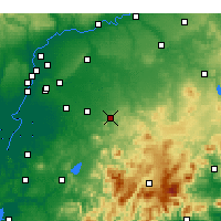 Nearby Forecast Locations - Morón de la Frontera - Harita