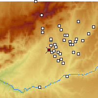 Nearby Forecast Locations - Villaviciosa de Odón - Harita