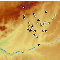 Nearby Forecast Locations - Móstoles - Harita