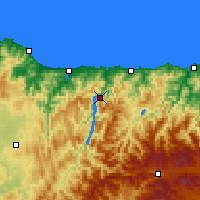 Nearby Forecast Locations - Castriyón - Harita