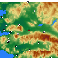 Nearby Forecast Locations - Turgutlu - Harita