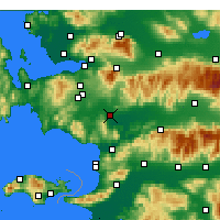 Nearby Forecast Locations - Torbalı - Harita