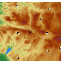Nearby Forecast Locations - Simav - Harita
