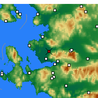 Nearby Forecast Locations - Menemen - Harita