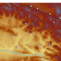 Nearby Forecast Locations - Kozluk - Harita