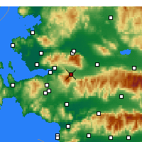 Nearby Forecast Locations - Kemalpaşa - Harita