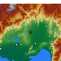 Nearby Forecast Locations - İmamoğlu - Harita