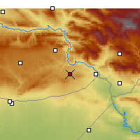 Nearby Forecast Locations - İdil - Harita