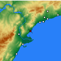 Nearby Forecast Locations - L’Ametlla de Mar - Harita