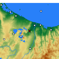 Nearby Forecast Locations - Kawerau - Harita
