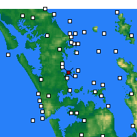 Nearby Forecast Locations - Whangaparaoa Peninsula - Harita