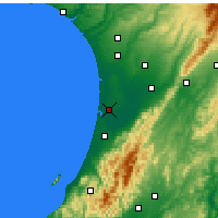 Nearby Forecast Locations - Foxton - Harita