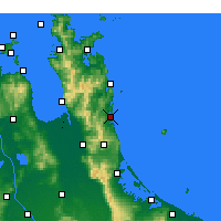 Nearby Forecast Locations - Whangamatā - Harita