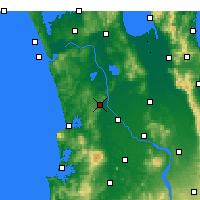 Nearby Forecast Locations - Ngāruawāhia - Harita