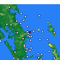 Nearby Forecast Locations - Cape Rodney - Harita