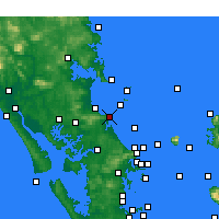 Nearby Forecast Locations - Mangawhai Heads - Harita