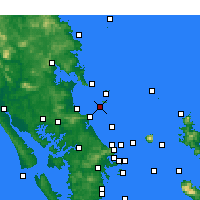Nearby Forecast Locations - Sail Rock - Harita
