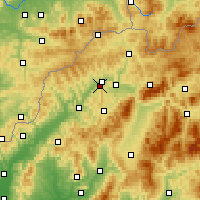 Nearby Forecast Locations - Žilina - Harita