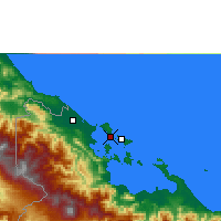 Nearby Forecast Locations - Bocas - Harita