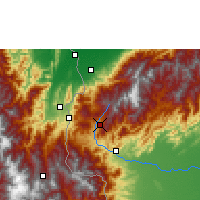Nearby Forecast Locations - San Cristóbal - Harita