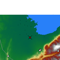 Nearby Forecast Locations - Santa Bárbara del Zulia - Harita