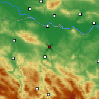 Nearby Forecast Locations - Laktaši - Harita
