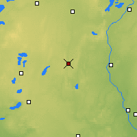 Nearby Forecast Locations - Long Prairie - Harita