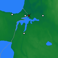 Nearby Forecast Locations - İvangorod - Harita