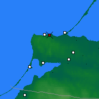 Nearby Forecast Locations - Pionerski - Harita