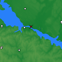 Nearby Forecast Locations - Kremençuk - Harita