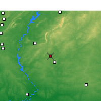 Nearby Forecast Locations - Center Point - Harita