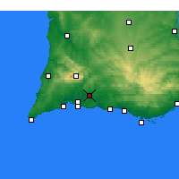 Nearby Forecast Locations - Silves - Harita