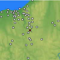 Nearby Forecast Locations - Tallmadge - Harita