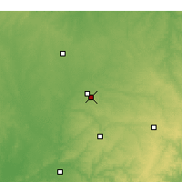 Nearby Forecast Locations - Webb - Harita