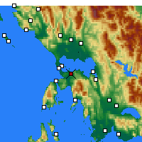 Nearby Forecast Locations - Vonitsa - Harita