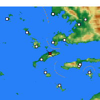 Nearby Forecast Locations - Dikaios - Harita