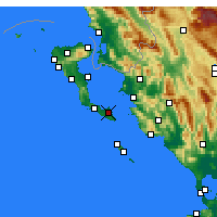 Nearby Forecast Locations - Lefkimmi - Harita