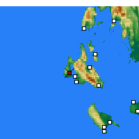 Nearby Forecast Locations - Lixouri - Harita