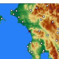 Nearby Forecast Locations - Zaharo - Harita