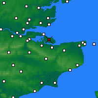 Nearby Forecast Locations - Wokingham - Harita