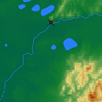 Nearby Forecast Locations - Upper Kalskag - Harita