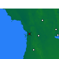 Nearby Forecast Locations - Crystal River - Harita