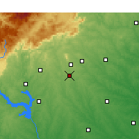 Nearby Forecast Locations - Greenville - Harita