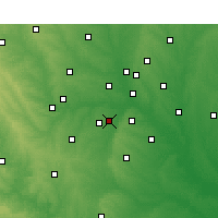 Nearby Forecast Locations - Grand Prairie - Harita