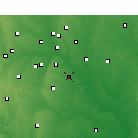 Nearby Forecast Locations - Lancaster - Harita