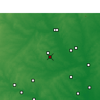 Nearby Forecast Locations - Caldwell - Harita