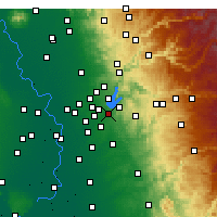 Nearby Forecast Locations - Folsom - Harita