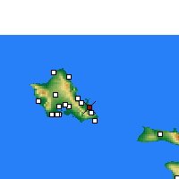 Nearby Forecast Locations - Kailua - Harita