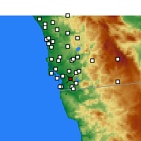 Nearby Forecast Locations - Bonita - Harita