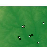 Nearby Forecast Locations - Hearne - Harita